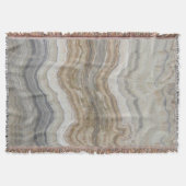 Minimalistischer skandinavischer Granitbrauner gra Decke (Vorderseite)