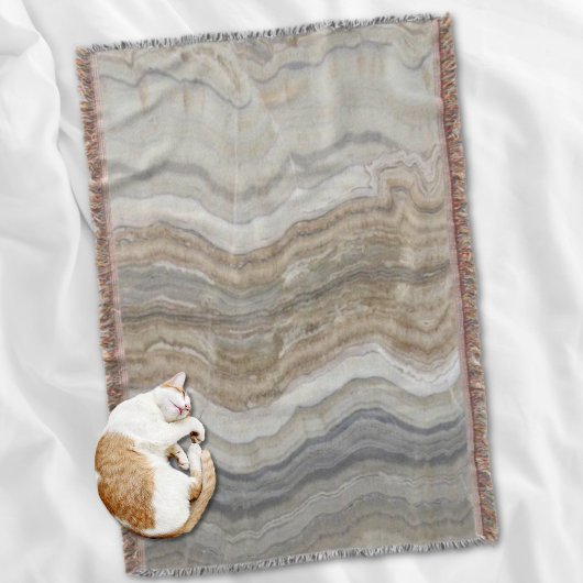 Minimalistischer skandinavischer Granitbrauner gra Decke