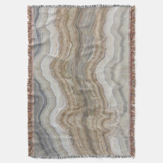 Minimalistischer skandinavischer Granitbrauner gra Decke (Vorderseite Vertikal)