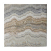 Minimalistischer skandinavischer Granitbrauner gra Fliese (Vorderseite)