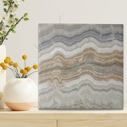 Minimalistischer skandinavischer Granitbrauner gra Fliese