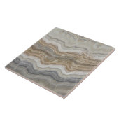 Minimalistischer skandinavischer Granitbrauner gra Fliese (Seite)