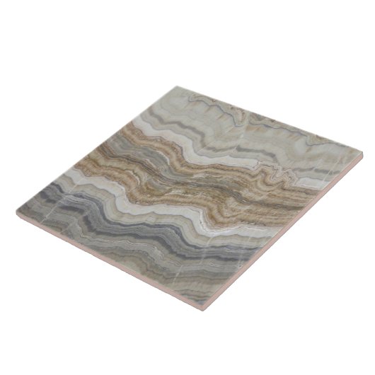 Minimalistischer skandinavischer Granitbrauner gra Fliese (Seite)