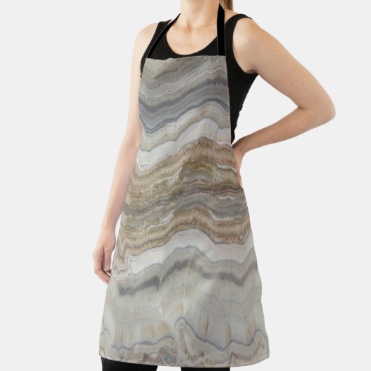 Minimalistischer skandinavischer Granitbrauner gra Schürze (InSitu)