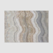 Minimalistischer skandinavischer Granitbrauner gra Seidenpapier (Vorderseite)