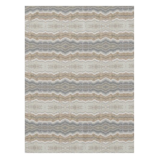 Minimalistischer skandinavischer Granitbrauner gra Tischdecke (Vorderseite)