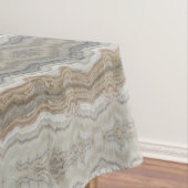 Minimalistischer skandinavischer Granitbrauner gra Tischdecke (Beispiel)