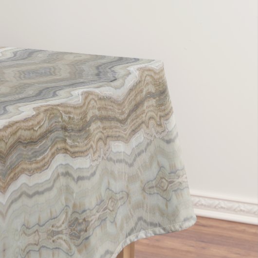 Minimalistischer skandinavischer Granitbrauner gra Tischdecke (Beispiel)