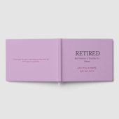 Minimalistischer Speicher für personalisierte Lehr Gästebuch (Voll)