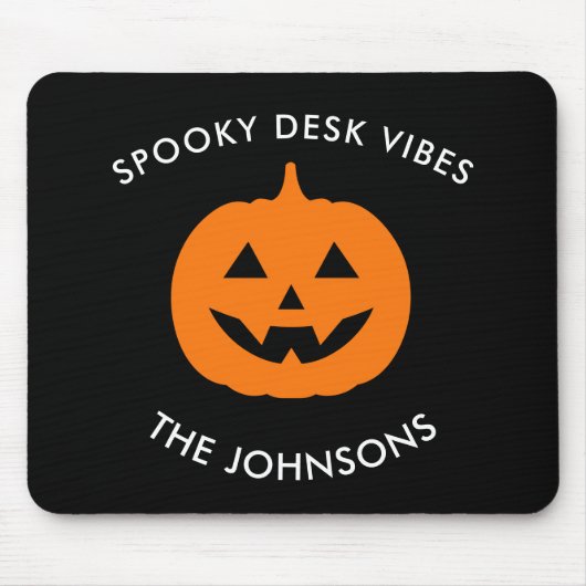 Minimalistischer Spooker-Schreibtisch - Personalis Mousepad (Vorne)