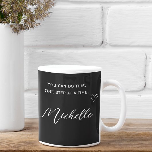 Minimalistischer Spruch | Du Schaffst Das Personal Kaffeetasse