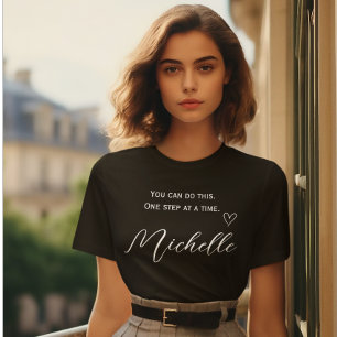 Minimalistischer Spruch   Du Schaffst Das Personal T-Shirt