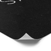 Minimalistischer Stadtplan von Santa Monica Poster (Ecke)