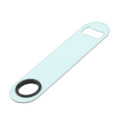 Minimalistischer Stahlflaschenöffner Speed Flaschenöffner (Vorderseite Schrägansicht)