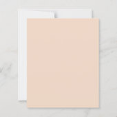 Minimalistischer Star Frohe Weihnachtskarte (Rückseite)