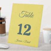 Minimalistischer Stil | Calligrafy Schriftart Wedd Sockelschild (In Situ)