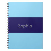 Minimalistischer Stil Notizbuch Notizblock (Vorderseite)