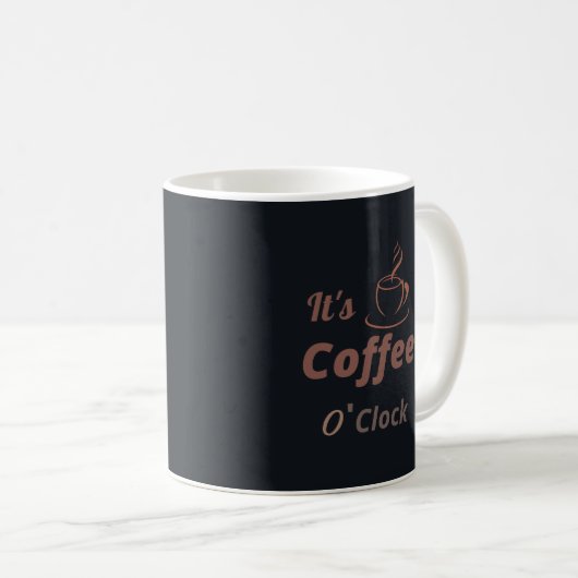 Minimalistischer, stilvoller Companion Coffee Love Kaffeetasse (VorderseiteRechts)