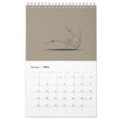 Minimalistischer Stranddichter-Poesie-Kalender 202 Kalender (Jan 2026)