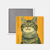 Minimalistischer Streifen Magnet (Vorderseite/Rückseite)