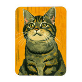 Minimalistischer Streifen Magnet (Vertikal)