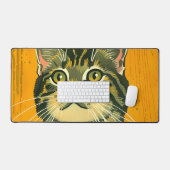 Minimalistischer Streifen Schreibtischunterlage (Tastatur & Maus)