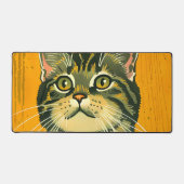 Minimalistischer Streifen Schreibtischunterlage (Vorderseite)