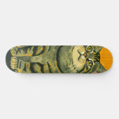 Minimalistischer Streifen Skateboard (Horizontal)