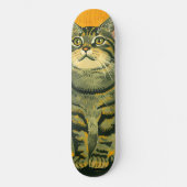 Minimalistischer Streifen Skateboard (Vorderseite)