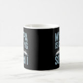 Minimalistischer Student – Mein Notendurchschnitt  Kaffeetasse (Mittel)