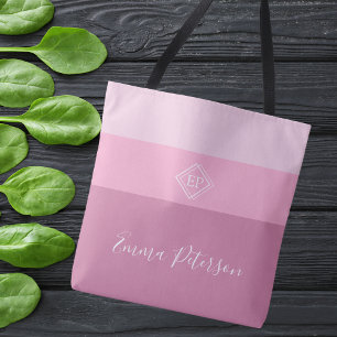 Minimalistischer, stylischer Name für Monogramm-Sk Tasche