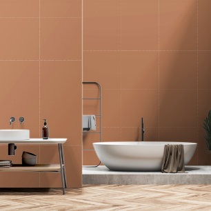 Minimalistischer Terracotta-Ton solide schlicht-mo Tapete