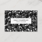 Minimalistischer Terrazzo Print Visitenkarte (Vorderseite)