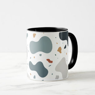 Minimalistischer Terrazzo-Stil - Kundenspezifische Tasse