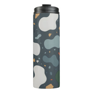 Minimalistischer Terrazzo-Stil - Kundenspezifische Thermosbecher
