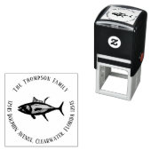 Minimalistischer Thunfischfang im modernen Ozean Permastempel (Beispiel)