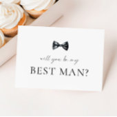 Minimalistischer Trauzeuge - Vorschlagskarte Einladung