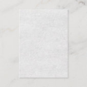 Minimalistischer UAWG QR Code Einladung zum Hochze (Rückseite)