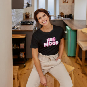 Minimalistischer Umarmungs-Mood T-Shirt
