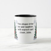 Minimalistischer Urlaub für Katzen und Hunde Tasse (Zentrum)