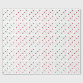 Minimalistischer Valentinstag Geschenkpapier (Flach)