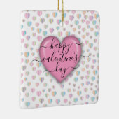 Minimalistischer Valentinstag Keramikornament (Rechts)