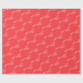 Minimalistischer Valentinstag Liebe Thema Geschenkpapier (Flach)