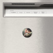 Minimalistischer Valentinstag Moderne Foto-Kalligr Magnet (In Situ (Geschirrspüler))
