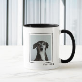 Minimalistischer Vater Benutzerdefiniertes Foto Ta Tasse