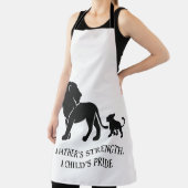 Minimalistischer Vatertag Schürze (InSitu)