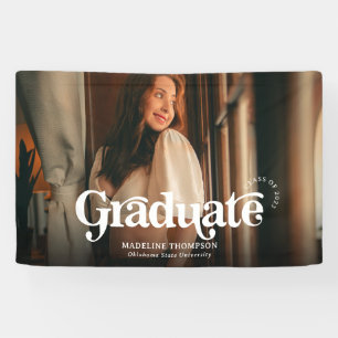 Minimalistischer Vintager Retro-Foto-Abschluss Banner