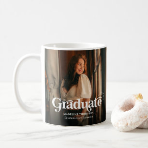 Minimalistischer Vintager Retro Foto Collage Absch Kaffeetasse