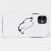 Minimalistischer Vogel iPhone 5 Fall Case-Mate iPhone Hülle (Rückseite (Horizontal))