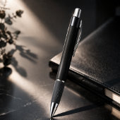 Minimalistischer Vollfarbstift - Schwarz Kugelschreiber